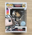 Funko Pop Stranger Things Eddie Metallic #1462 + Free Protector