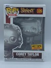 SLIPKNOT COREY TAYLOR SILVER FUNKO POP VINYL FIGURE #326 HOT TOPIC EXCLUSIVE NEW
