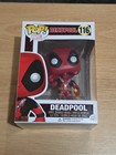 Funko Pop Vinyl Deadpool With Rubber Chicken Bobble Head 116