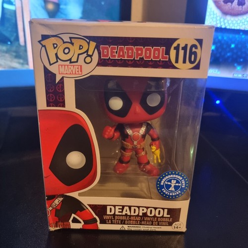 Funko POP! Marvel Deadpool with Rubber Chicken #116 Exclusive