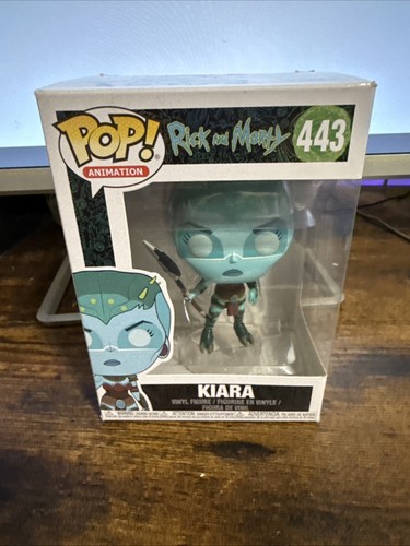 Kiara #443 ~ Funko Pop Animation Rick And Morty See Pics Light Damage