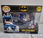 Funko Pop! Rides 1950 Batmobile #277 Vinyl Figure Batman 80th Anniversary Retro