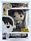 Funko Pop! Animation Attack On Titan: Cleaning Levi #239 Hot Topic Exclusive