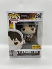 Funko Pop! Cleaning Levi *Hot Topic Exclusive* Attack On Titan + Protector