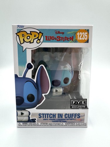 Funko Pop! Disney Lilo & Stitch Stitch in Cuffs #1235 Special Ed with Protector