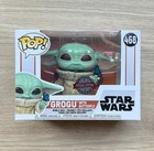 Funko Pop Star Wars Grogu With Butterfly #468 + Free Protector