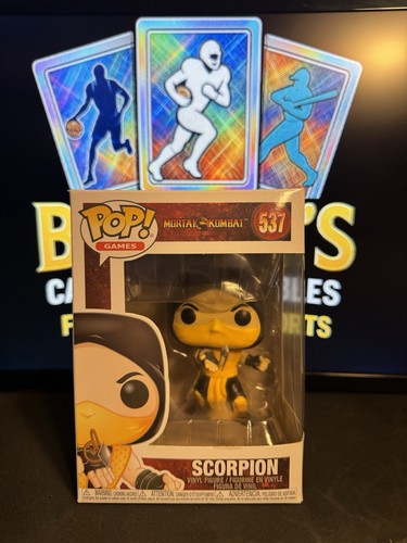Funko Pop! Mortal Kombat - Scorpion #537 Condition 7/10!!!