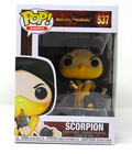 Funko Pop! Vinyl: Mortal Kombat - Scorpion #537 + Pop Protector