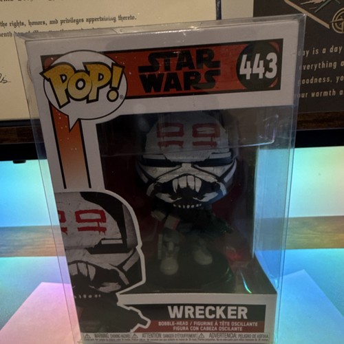Funko Pop! Vinyl Wrecker Star Wars The Bad Batch Bobblehead Figure #443 Vinyl