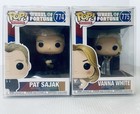 Funko Pop! Wheel of Fortune Pat Sajak 774 And Vanna White 775 W Protectors Read