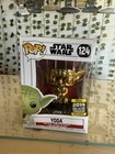 Funko Pop! Yoda Gold Chrome #124 Star Wars 2019 Galactic Convention Exclusive