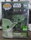 Yoda Funko Pop! #124 - 2021 Spring Convention LIMITED EDITION EXCLUSIVE 💚⭐