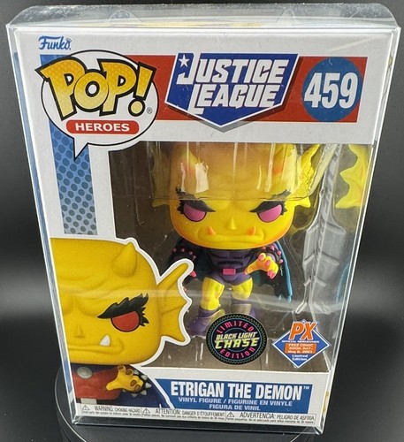 Funko Pop! Etrigan the Demon #459 Blacklight Chase Justice League #1-4 3