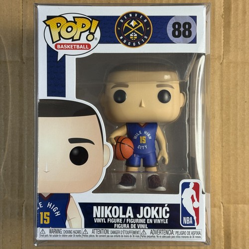 Funko Pop! Nikola Jokic #88, Denver Nuggets, Blue Jersey, NBA, Basketball