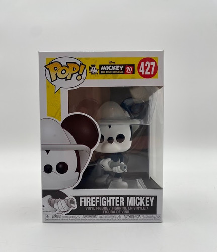 Funko Pop! Mickey The True Original 90y #427 Firefighter Mickey Vinyl Figure