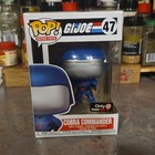 Funko Pop! Vinyl G.I. Joe Cobra Commander GameStop Exclusive Figure Box #47