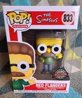 Ned Flanders Pop 833 - The Simpsons Funko Pop! - 2020 Vaulted + Protector