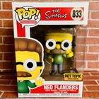 Funko Pop! Television The Simpsons Ned Flanders Vinyl Figure #833 Hot Topic Exc.