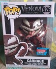Carnage Pop 926 Venom Funko Pop! - 2021 Fall Convention + Protector