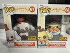Funko POP!  Hot Topic Exclusive Hello Kitty Cinnamoroll #67 Pompompurin #68  NEW