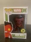 2013 SDCC EXCL. Funko Pop! Marvel: Red Hulk Metallic #31 LE 1/480 *NO RESERVE*
