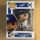 Funko Pop! Mookie Betts #92, LA Dodgers, Home Jersey, MLB Baseball