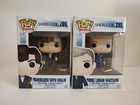 2 X Funko Pop Television 285 289 Sherlock W/Violin Dr John Watson  W/Protector
