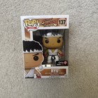 Funko Pop! Vinyl: Street Fighter RYU (White Headband) GAMESTOP EXCLUSIVE #137