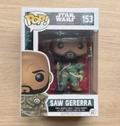 Funko Pop Star Wars Rogue One Saw Gererra #153 + Free Protector
