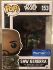 Funko Pop Star Wars Rogue One Saw Gerrera #153 Walmart Exclusive Vinyl Figure