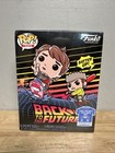 Funko Pop! Back To The Future Marty With Hoverboard #964 & XL T-Shirt Exclusive