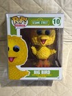 NEW Funko Pop! Vinyl 6 in: Sesame Street - Big Bird (6 inch) #10 + PROTECTIVE CA