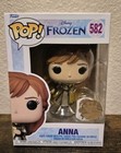 Funko Pop! Disney: ANNA (with Gold Pin) #582 FROZEN Funko Shop Exclusive W/PP