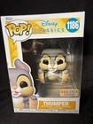 Funko Pop! Disney Classics Bambi - Thumper #1186 - Protector Offered.