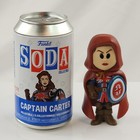 Funko Vinyl Soda Marvel What If...? Captain Carter Chase Figure With Cloak New