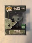 Funko POP Star Wars Yoda 124 ECCC 2021 Spring Convention Limited Army Green