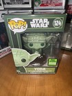 Funko Pop! Star Wars YODA #124 ECCC 2021 Exclusive Star Wars Minor Damage