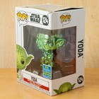 SDCC EXCLUSIVE Yoda (Green) #124 Bobble-head / Star Wars Funko POP! - Toy Figure