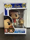 Aladdin of Agrabah with Abu Disney Vaulted Funko Pop 538 with Protector