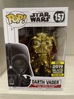 Funko Pop! Vinyl: Star Wars Darth Vader Gold Galactic Convention Exclusive #157