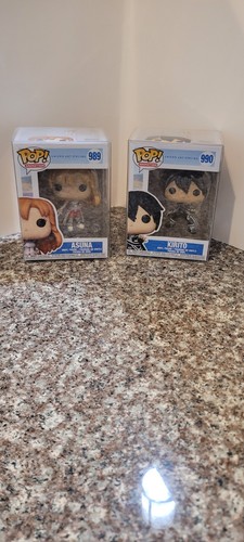 Funko Pop! Sword Art Online Asuna #989 & Kirito #990