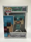 Funko POP! Games Minecraft #322 Steve in Diamond Armor Vinyl Figure