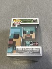 Funko Pop Minecraft Steve in Diamond Armor 322 GameStop Exclusive W/protector