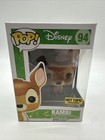 Funko Pop Flocked Bambi #94 Hot Topic Exclusive! Funko Pop Disney!