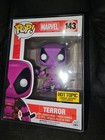 Deadpool #143 Terror Funko Pop - Hot Topic Exclusive Violet New in Box Protector