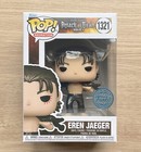 Funko Pop Attack On Titan Eren Jaeger Metallic #1321 + Free Protector