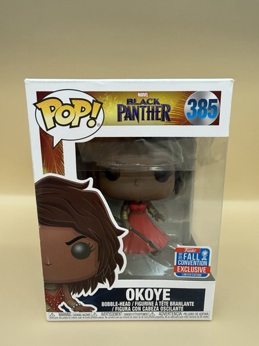 Funko Pop! Marvel: Black Panther - Okoye #385 w/ protector