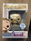 Funko Pop! Disney Beauty and the Beast Cogsworth Collectible Figure #1138