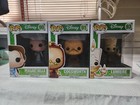 Funko Pop! Disney Beauty & The Beast Peasant Belle #90 Cogsworth #91 Lumiere #93