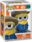 Funko Pop Despicable Me 4 Minions x BTS RM New In Box